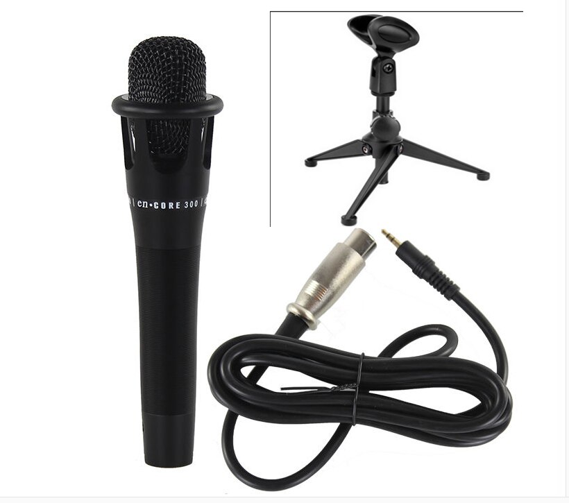 Metal USB capacitive microphone, used for laptop wired microphone, mobile phone singing recording voice