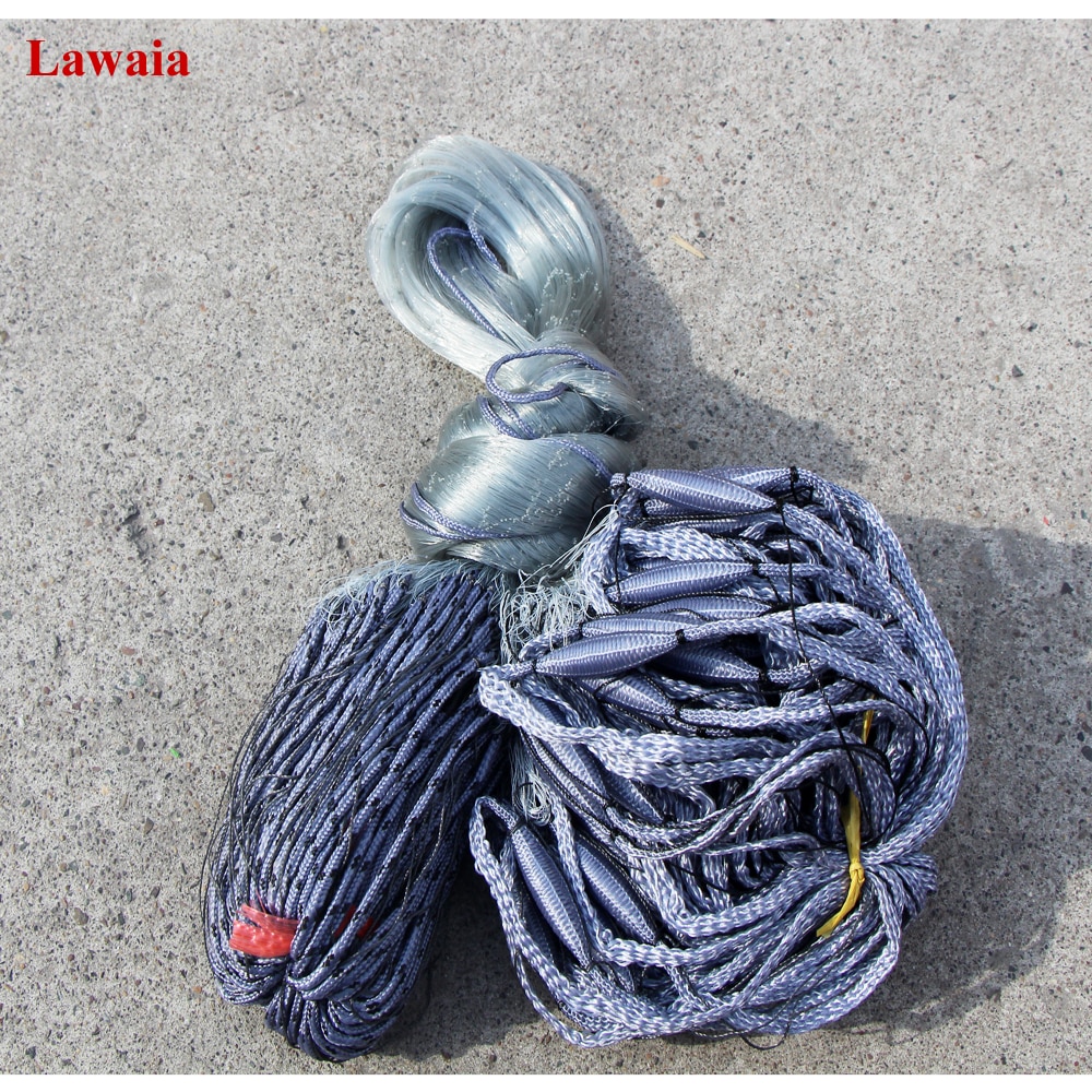 Lawaia Gill Net Hand-made European Style Fishing Nets Fishing Tackle Gill Net Finland Network For Men Small Mesh Handmade