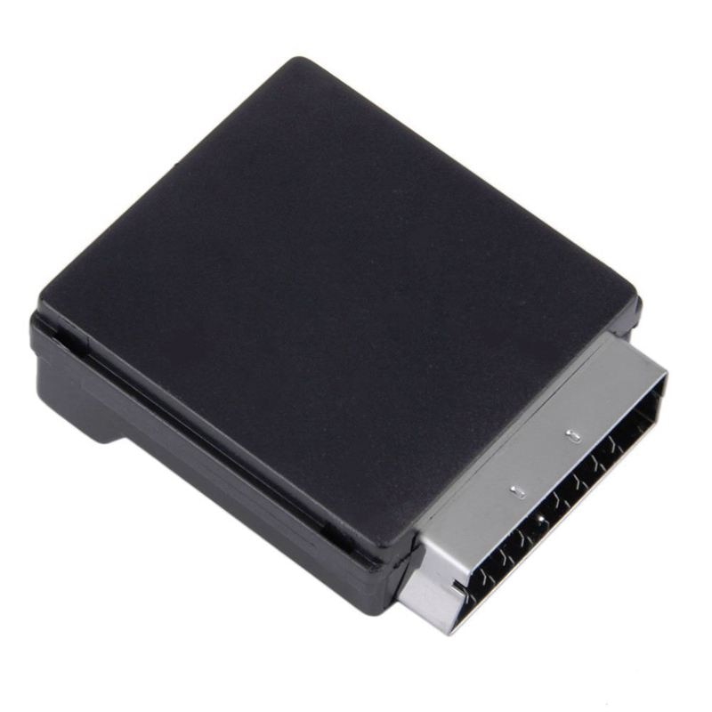 Newest Switchable Scart Male to Female S-Video 3 RCA o Adapter Convector