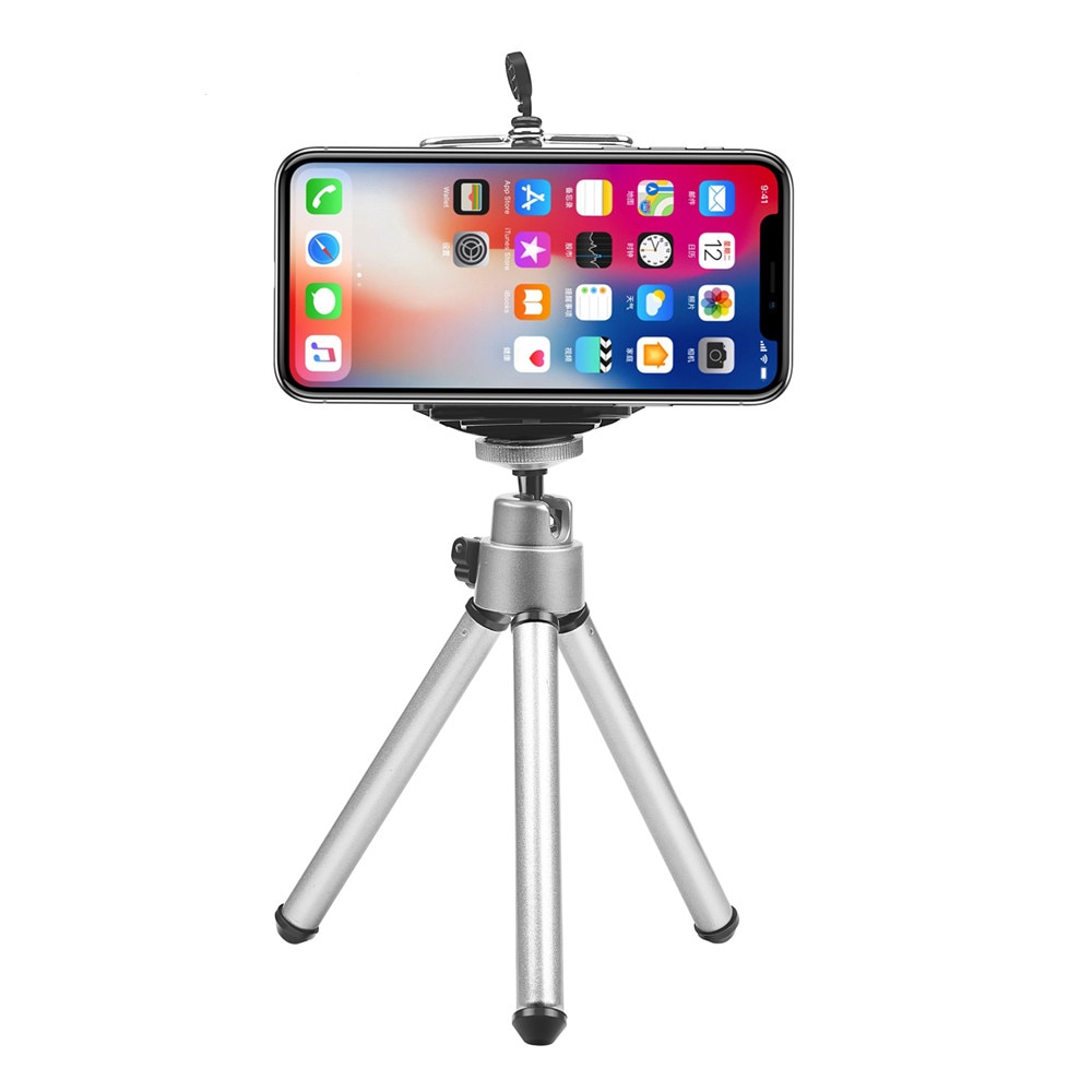 Universal Mini Aluminium 360 Graden Draaibare Stand Statief Telefoon Houder Voor Iphone Samsung Universele Mobiele Telefoon Houder