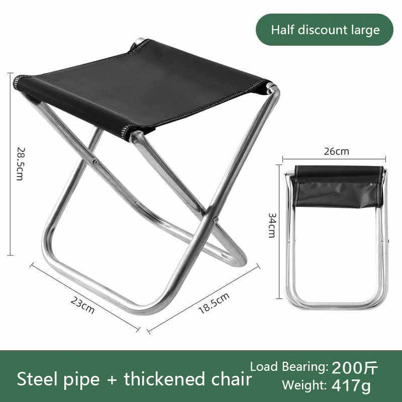 Las sillas plegables portátiles están disponibles en versiones completamente dobladas y semiplegadas. Hay también opciones para tallas grandes y pequeñas.: Rojo