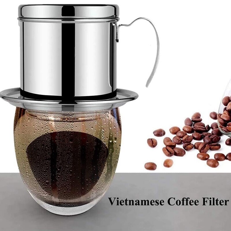 Vietnamese Coffee Filter Portable Coffee Press Mak... Vicedeal