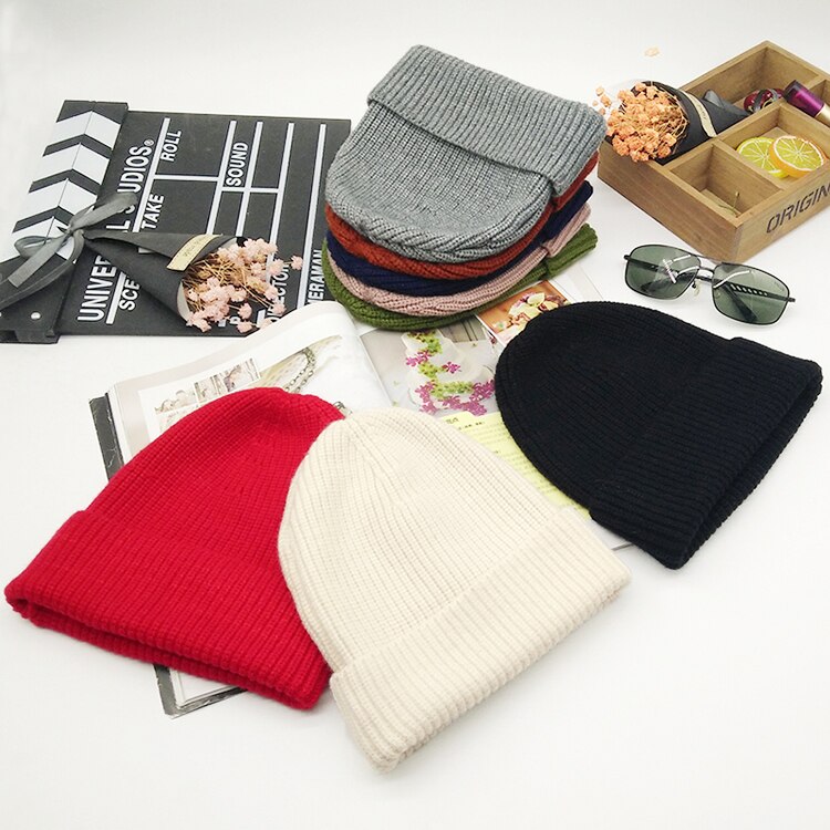 COKK Wollen Muts - Effen Patroon - Warme Wintermuts voor Dames - Casual, Skiën, Wandelen