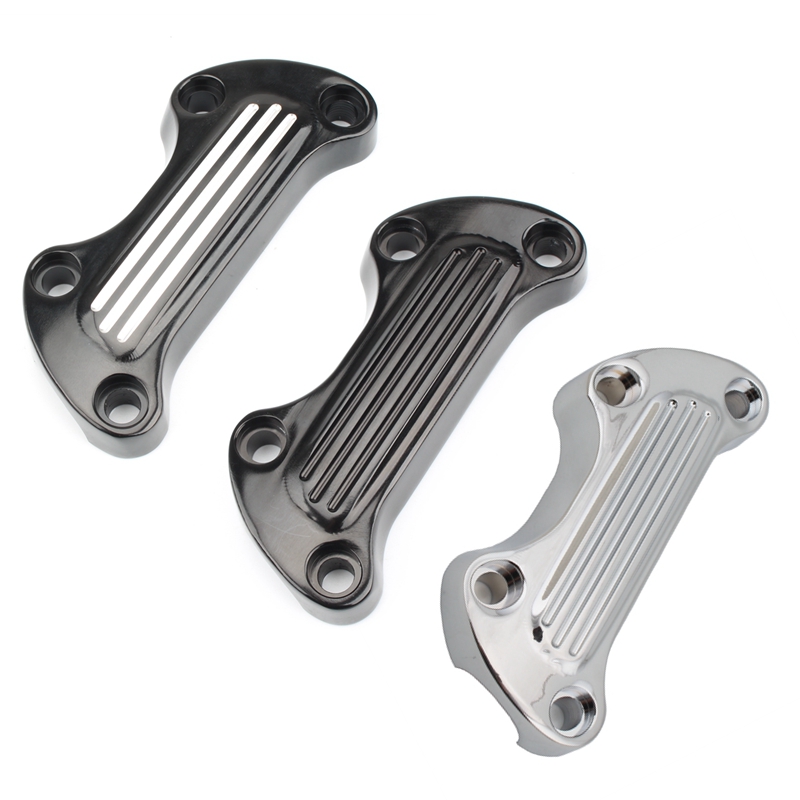 Motorrad Lenker oben Klemme Steigleitungen Für Dyna Electra gleiten Softail ausbrechen FXSB Fett Junge FLSTF Sportster 1200 883 Eisen XL883N