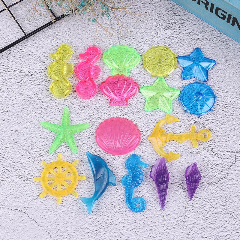 Children's Summer Play Underwater Entertainment Game Props Diving Gem Toy Set