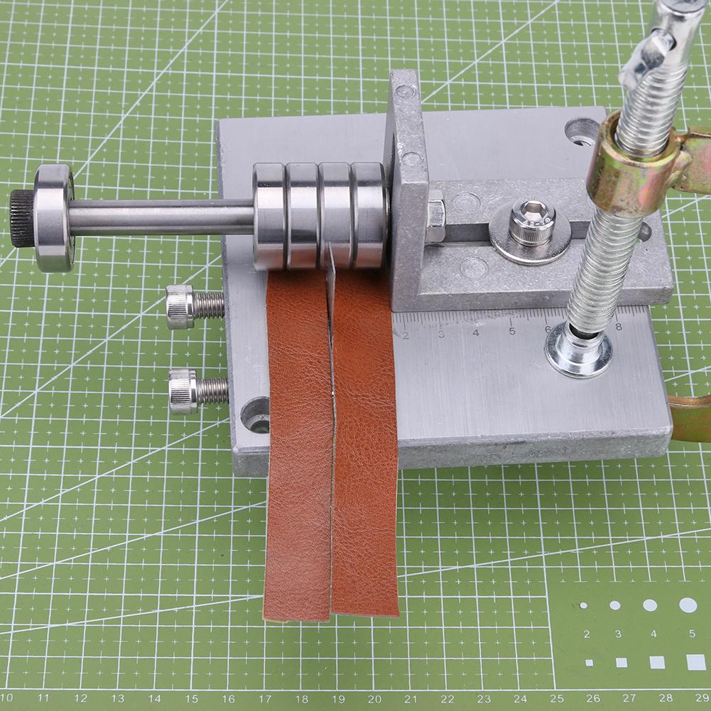 Leather Strap Cutter Splitter Paring Tool Strap Belt Cutting Machine Skiver Leather Arts Craft Sewing DIY Leather Tools