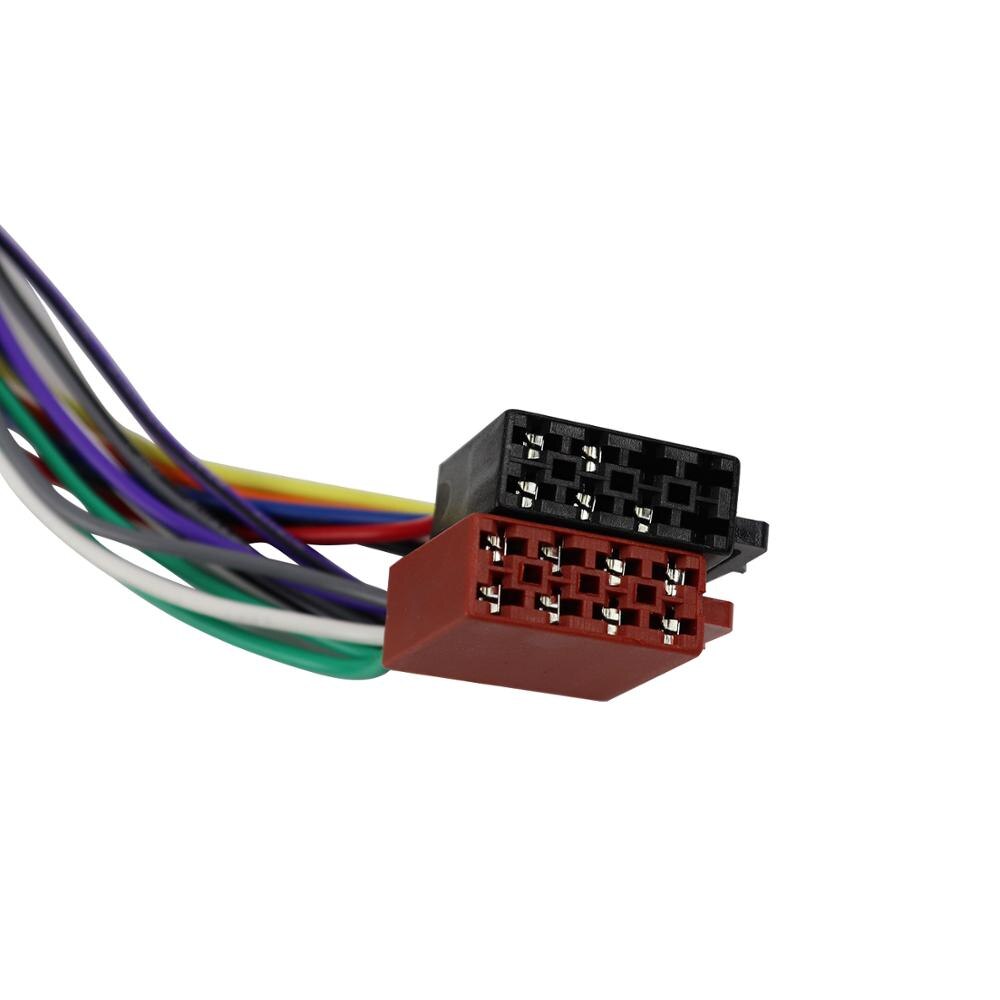 Iso ledningsnett adapter for bmw 3 5 7 8 serie  e46 e39 land rover discovery mini kabel plugg adapter kontakt