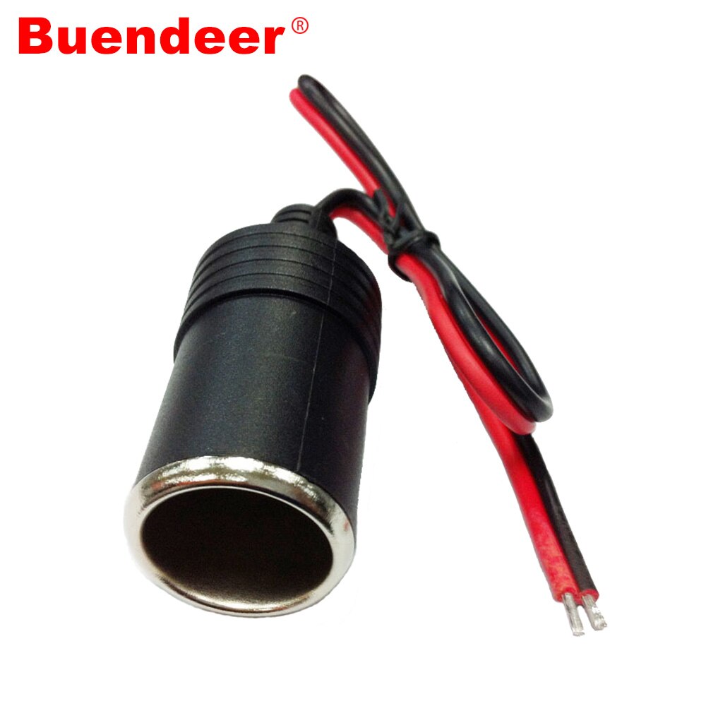 Buendeer Sigarettenaansteker extension cable Vrouwelijke Socket Stekker Connector Adapter voor 12 V 24 V High power