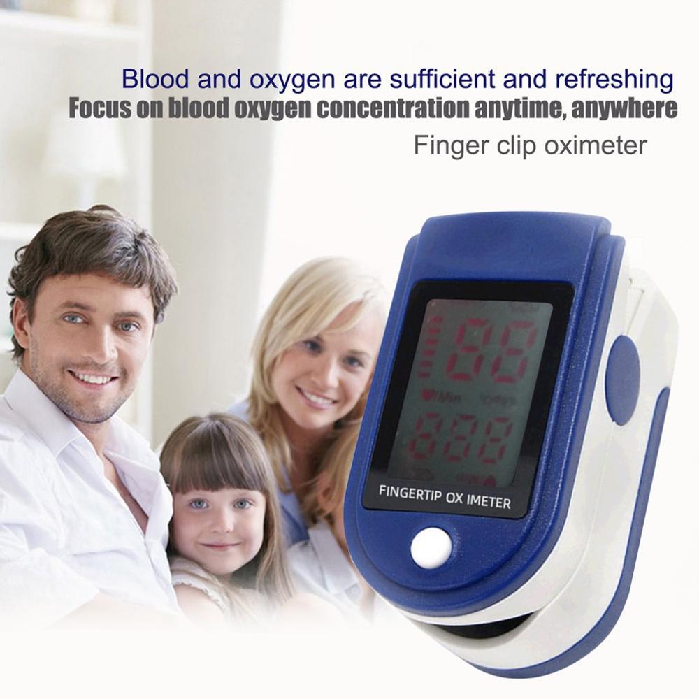 OLED Screen Finger Clip Oximeter Pure Monitor Health Dignostic Pulse Oximetry Measuring Blood Oxygen Finger Clip Health Monitor