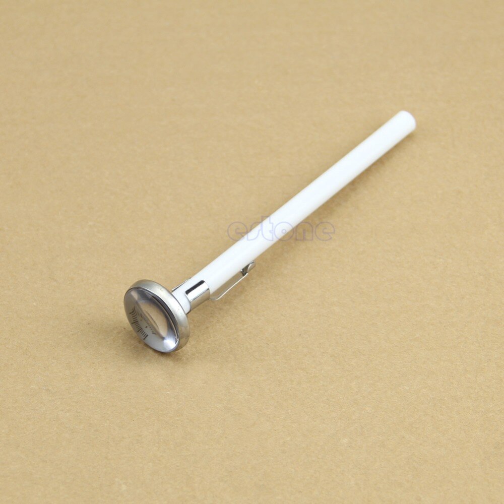 1PC Food liquid Milk Bottle Thermometer Water Meter Oil Temperature Gauge White/Black