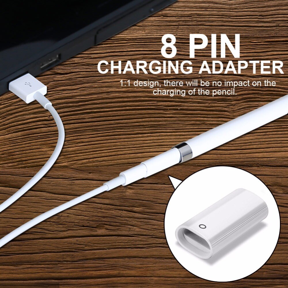 Mini Connector Charging Adapter for Apple Pencil Female to Female Home Office Easy Charge Adapter For iPad Pencil Accesorios