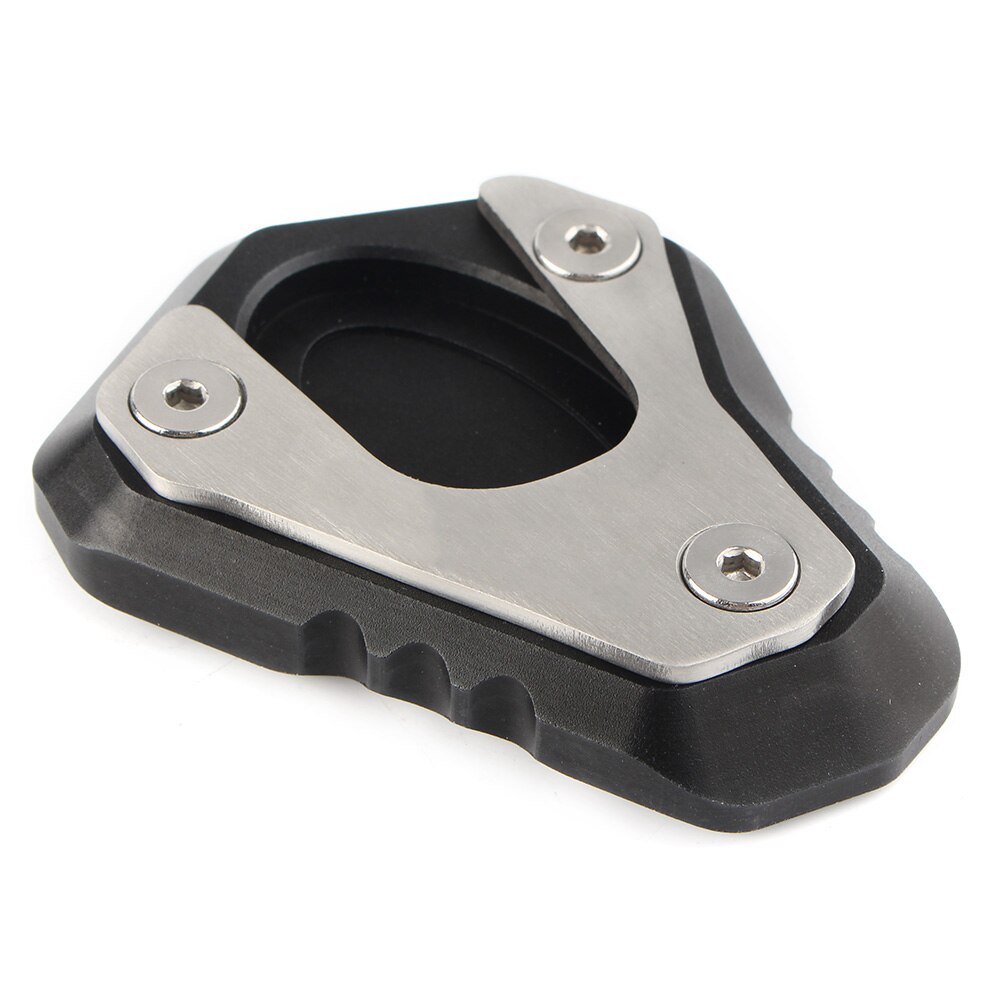 Moto béquille support latéral plaque d'extension agrandisseur tampon pour Kawasaki ER-6F/ER-6N ER6F ER6N