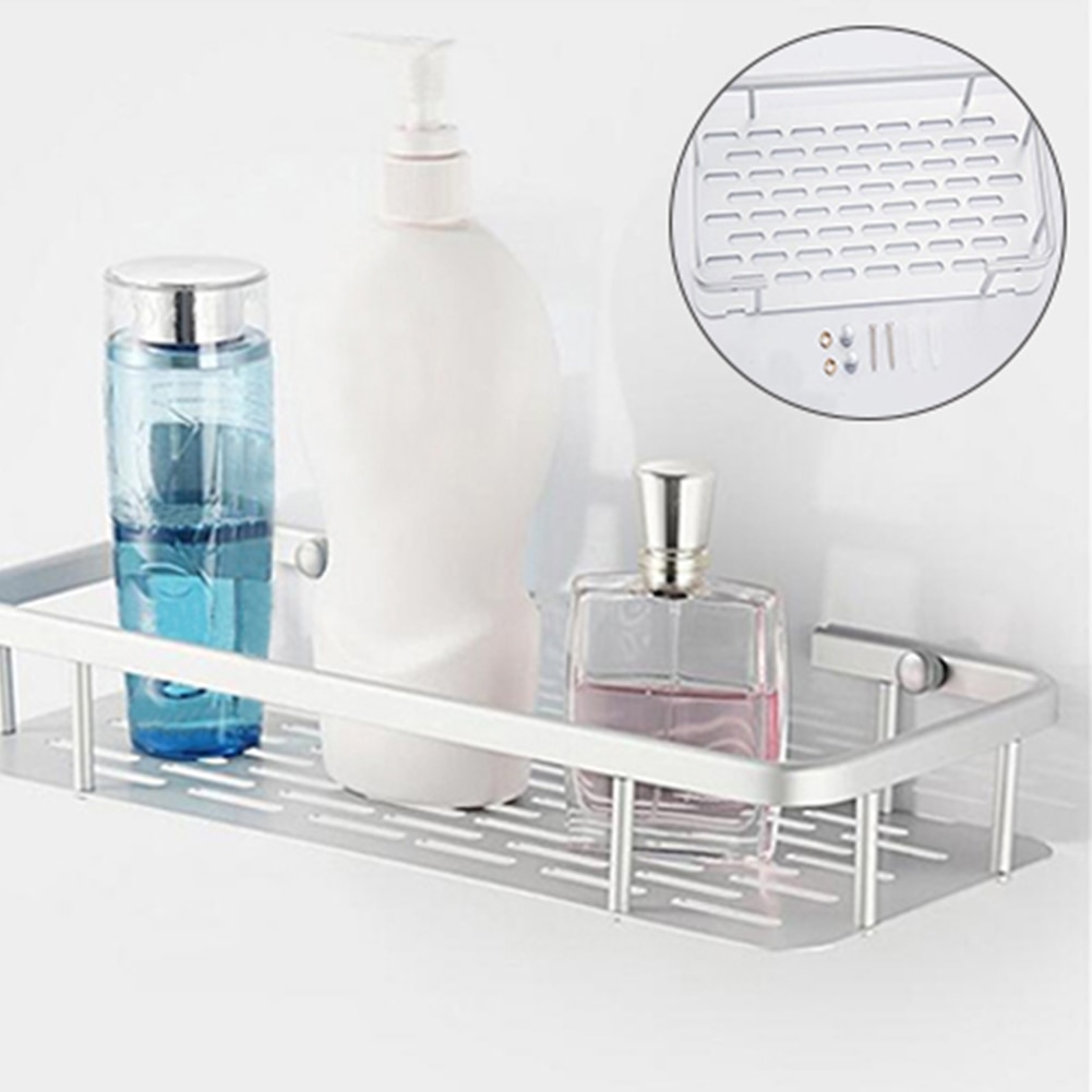 Raum Aluminium Badezimmer Regal Dusche Shampoo Seife Kosmetische Regale Bad Zubehör Lagerung Organizer Rack Halter