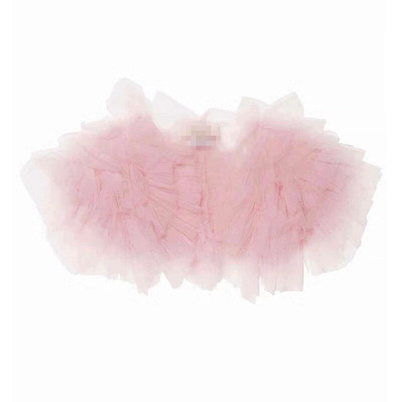Dziewczyna kamizelka na wesele sukienka miękka tutu księżniczka peleryna dla dzieci 80-140cm E81229: różowy / S(1-3Y)