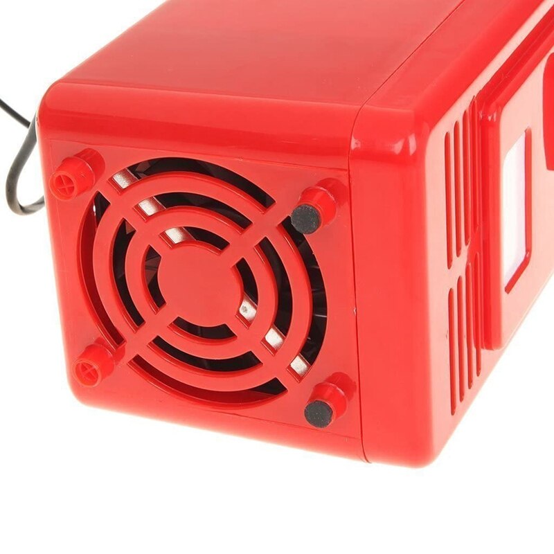 Mini Red USB Fridge Cooler Beverage Drink Cans Cooler / Warmer Refrigerator for Laptop PC Computer