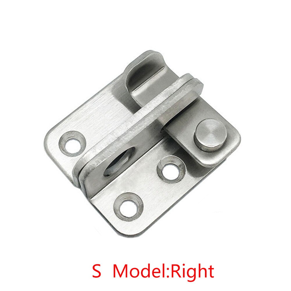 Thicken Home Guard Door Bolt Latch Sliding Accessories Stainless Steel Handle Lock Safety