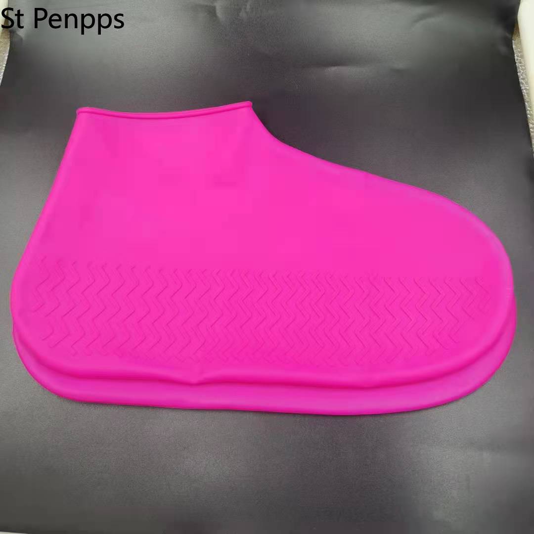 Silicone Waterproof Shoe Cover Reusable Non-slip Rain Boot Unisex Shoes Protectors Boot Outdoor Rainy Days Elastic Overshoes