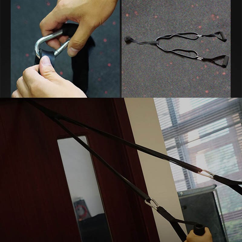 208cm Latex Pull Up band Resistance Bands Fitness Body Gym Power Training Powerlifting Band Unisex Sport Natuur Rubber