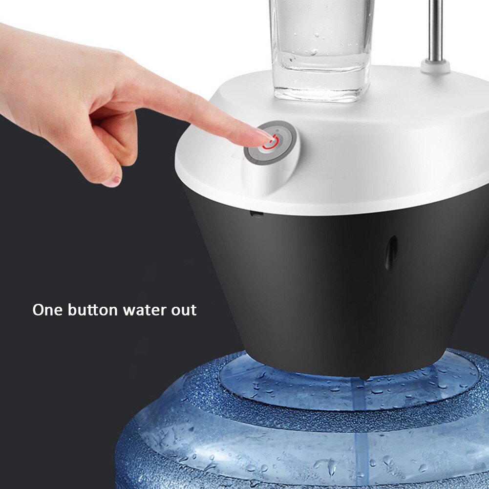 Home Stainless Steel Electric Automatic USB Charging With Platform Water Dispenser Comfort Fountain Bottle Pump Easy Install