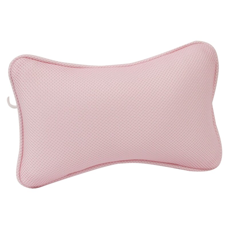 Best 3D Mesh Spa Bathtub Headrest Pillow with Suction Cups Non-Slip Cushion Bath Tub Spa Pillow for Neck Back Bathroom