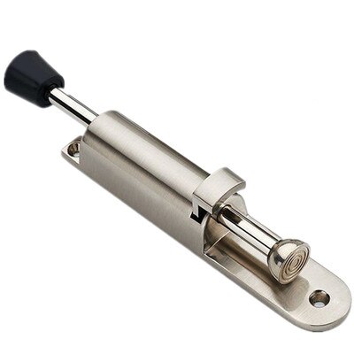 Rolha telescópica de liga de zinco, porta com passagem de mola na porta, batentes de porta para ferragem de casa