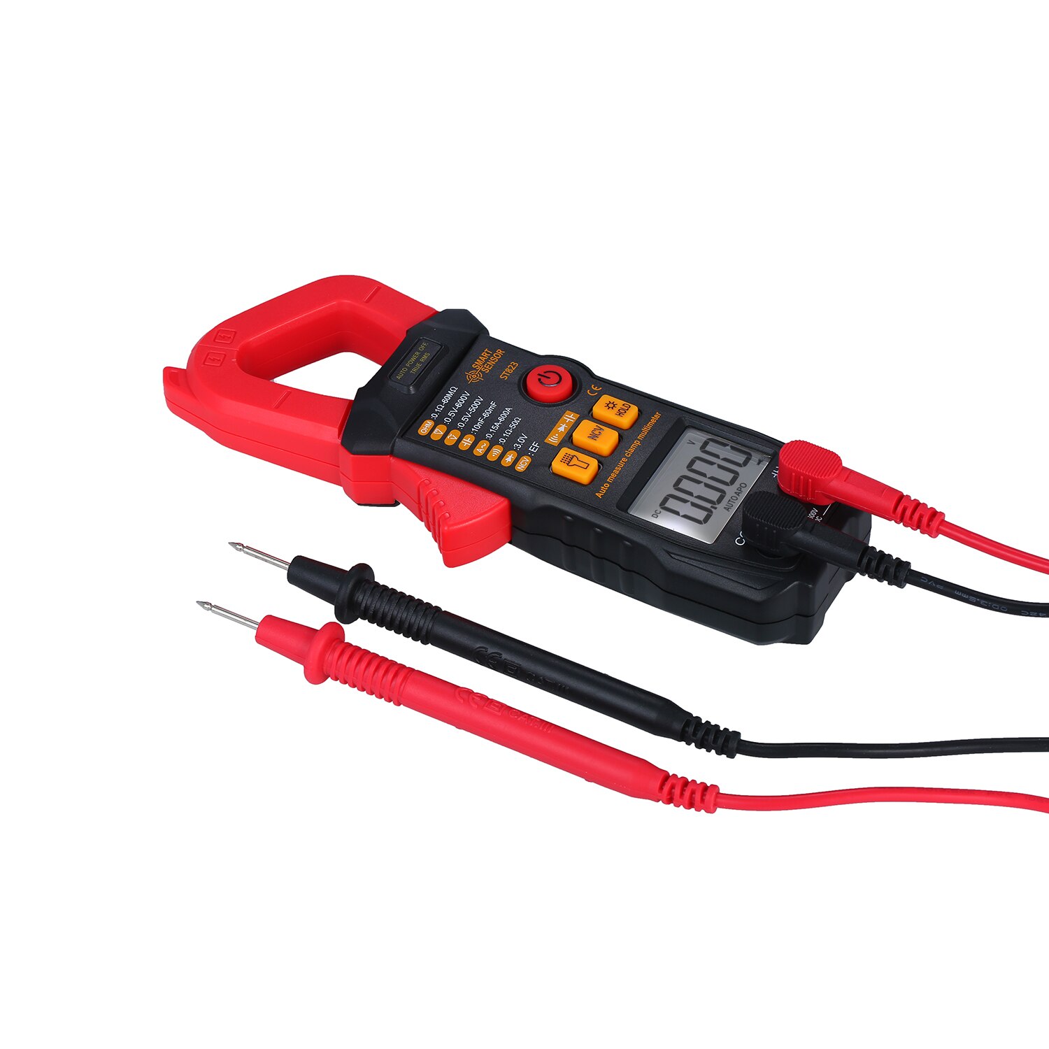 Slimme sensor digitale stroomtang hoge precisie handmatige bereik multimeter ac stroomtang ampèremeter stroomtang  st821