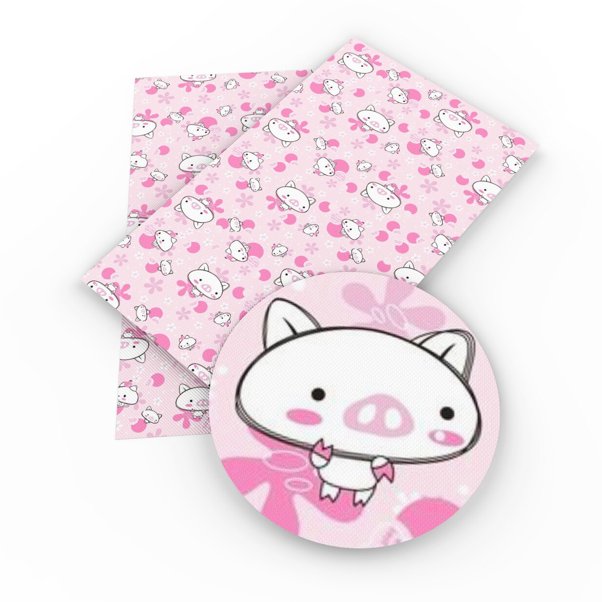 Tela de algodón con estampado de vaca 100% para coser ropa, ropa, acolchado, retales, muñeca Tilda, 50x145cm, 1Yc13571: 1113875003