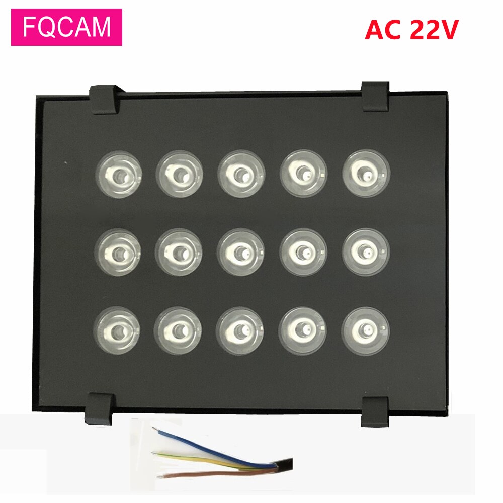 AC 220V Filled IR Led Light 15Pieces Infared Night Vision Illuminatoring CCTV Fill Light Lamp Waterproof for CCTV Camera