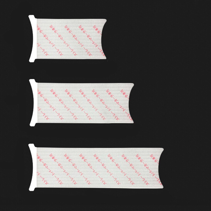 50 stk/sæt pro salon hårfarve papir hule genanvendelig og holdbar frisør highlight farve væv ark styling værktøj  un616