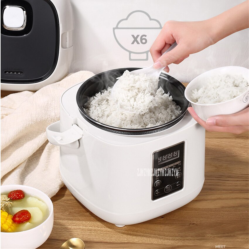 YD SK01 Household Small Portable Electric Rice Cooker Intelligent Timing Rice Cooking Machine Smart Home Appliance 400W 220V