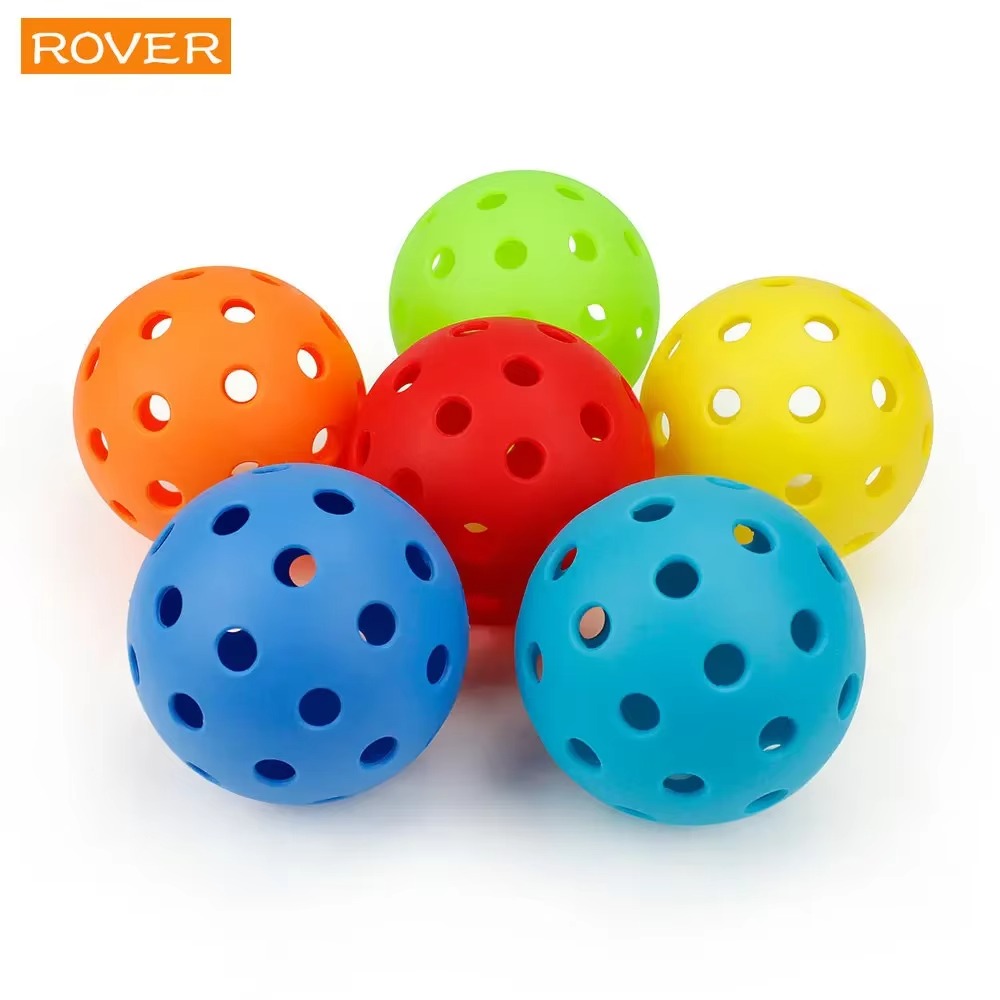 6/12/24PCS Pickleball 74MM Durable 40 Holes Outdoor 6/12/24Pcs Pickleballs 26g Outdoor for Competition pickleball Packs