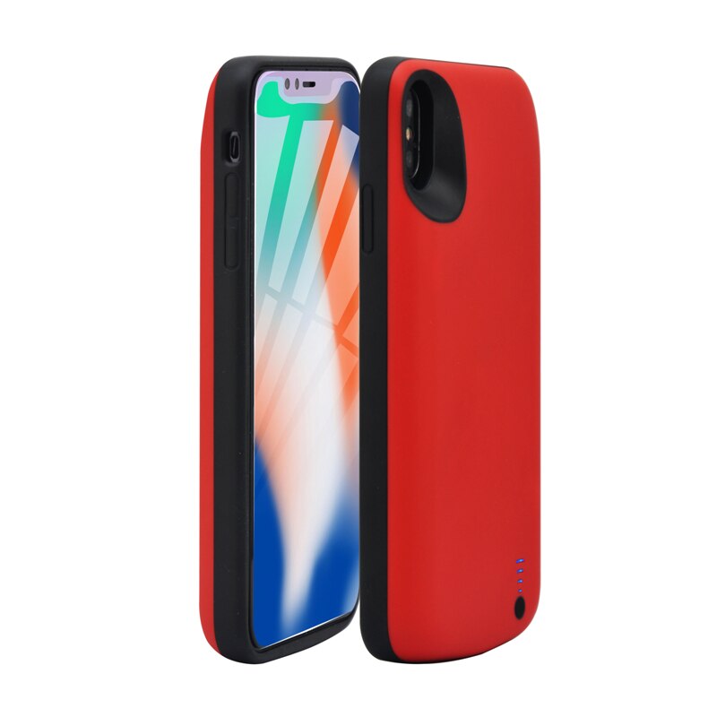 iPhone Power Case 5000mAh - External Battery Charger for iPhone X, XS, XR, XS Max