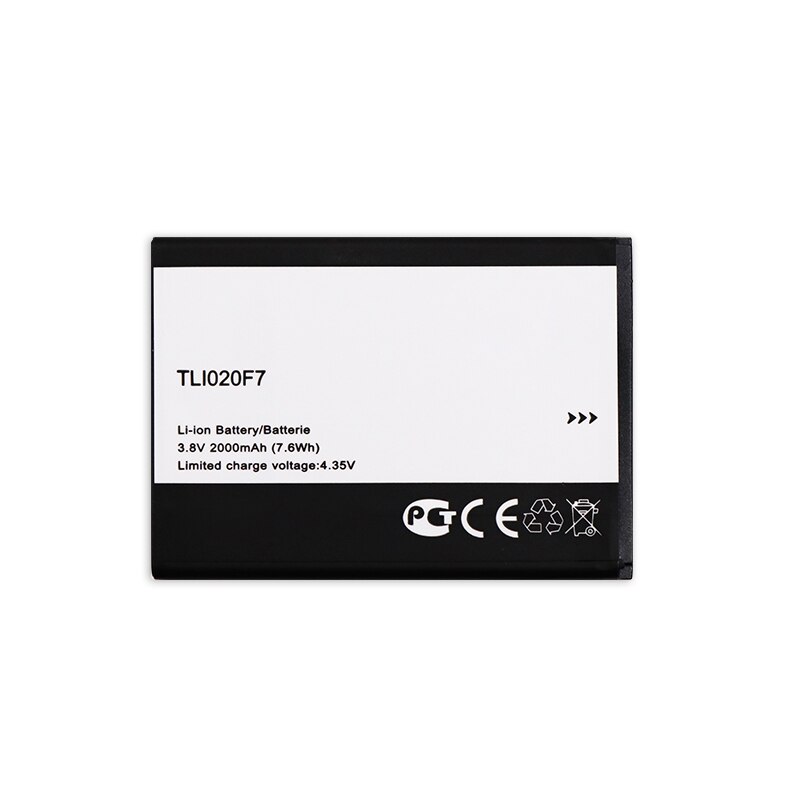TLI020F7 Batterij Voor Alcatel Pixi 4 5045D Pop 2 5042D C7 7040 7040D 7041 7041D J720 J720 Batterie Accumulator 2000mah