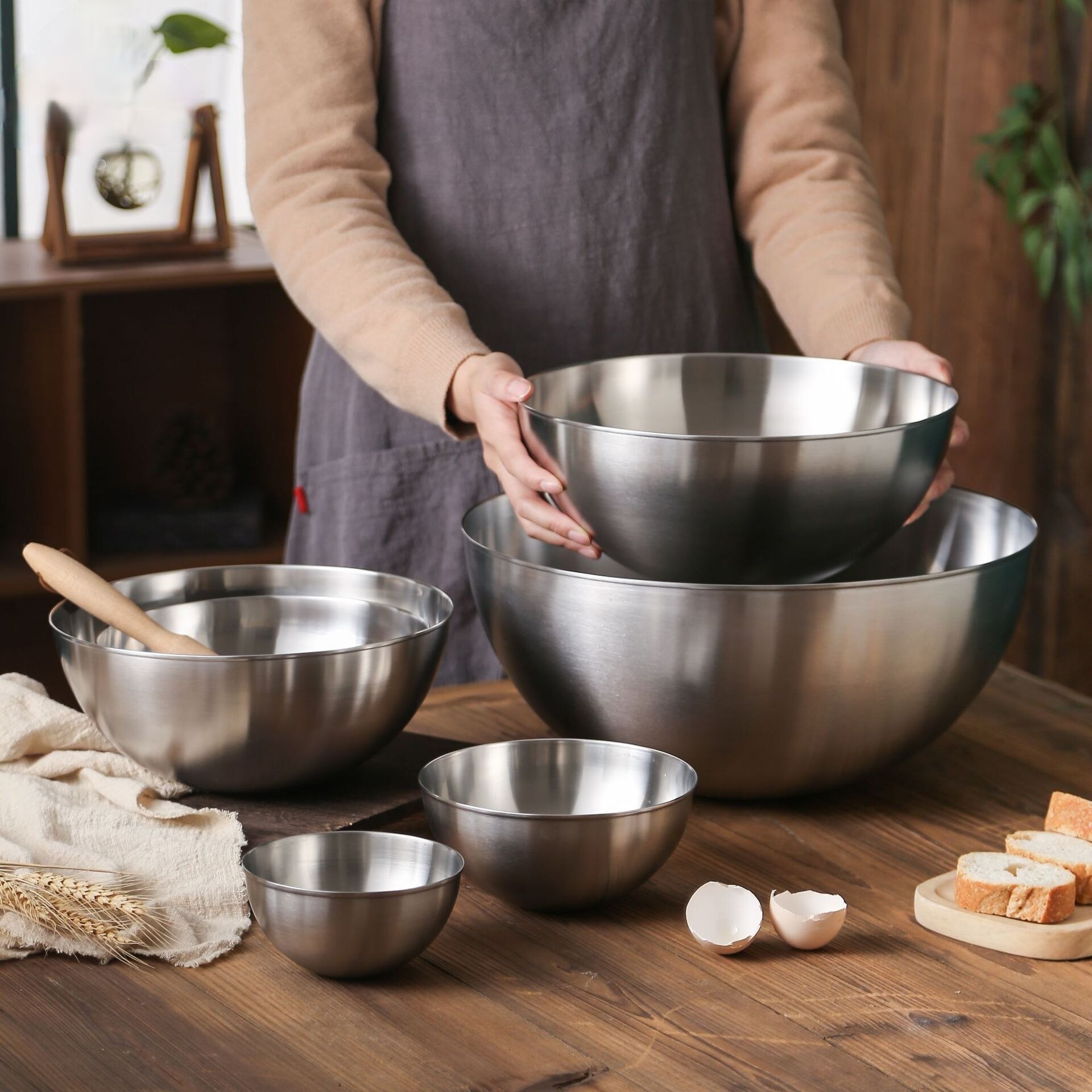 Vogue RVS mengkom 4,8L - GC138 - de leverancier voor de horeca