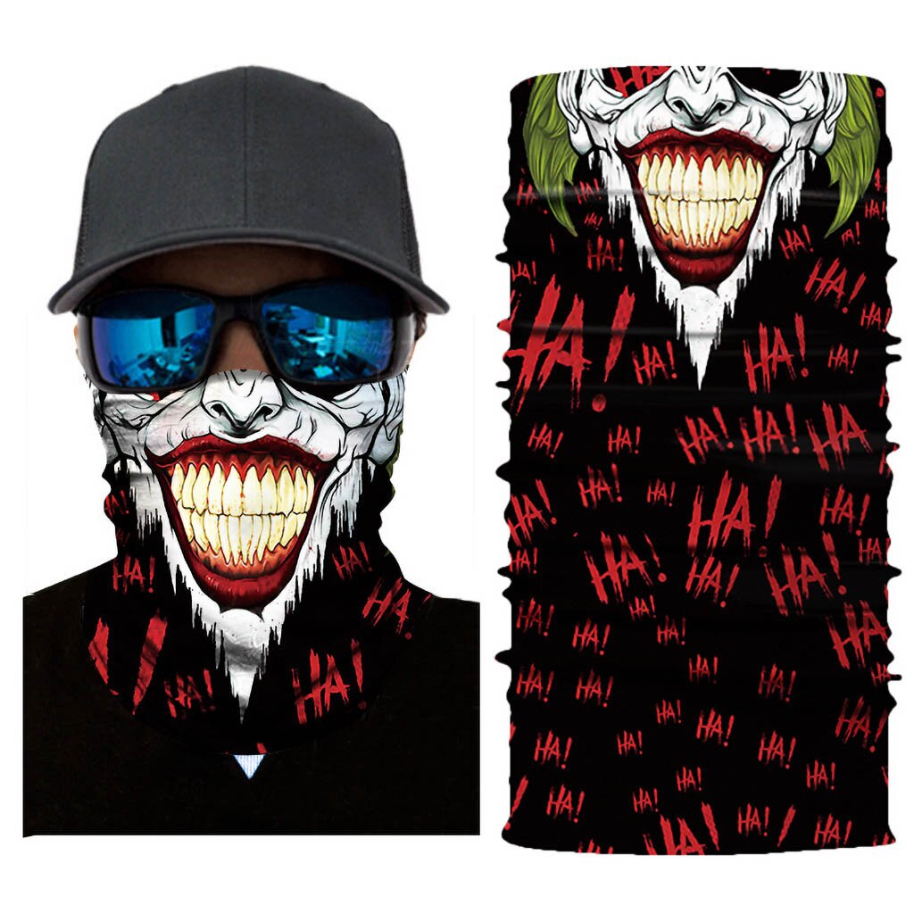 Cycling Motorcycle Head Scarf Neck Warmer Face Mask Ski Balaclava Headband Sport Cycling Black mouth Masks маска31: Red