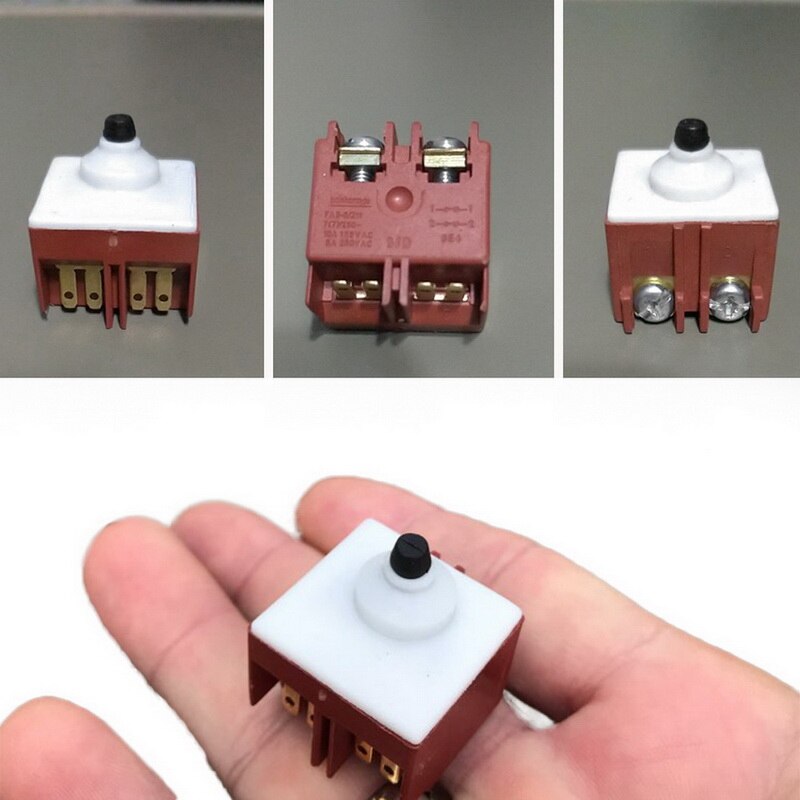 AC 250V 6A 125V/12A DPST Pas De Bouton Poussoir Pour Bosch