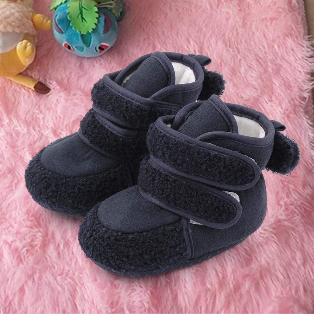 Schuhe Winter Baby Mädchen Junge Bequeme und weiche Magie Band Baumwolle Weiche nicht-Schleudern Stiefeletten Bootie Schuhe Baby schuhe