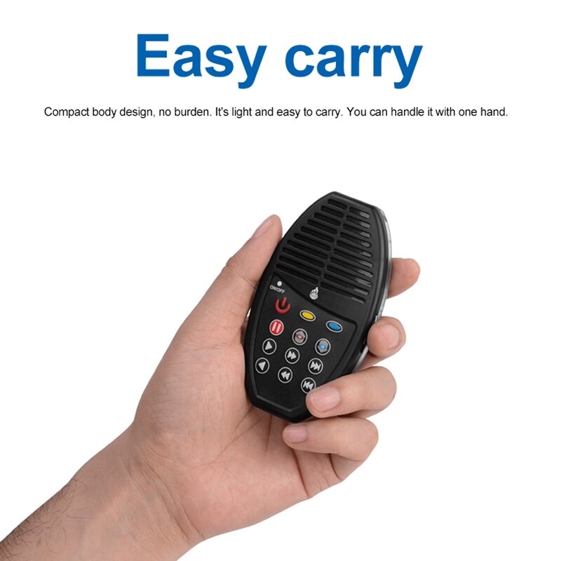 MP3 Player 350MAh Mini Portable Solar Charging MP3 E-Book Bible Reader 4GB Mini Solar Audio Player 450Mah