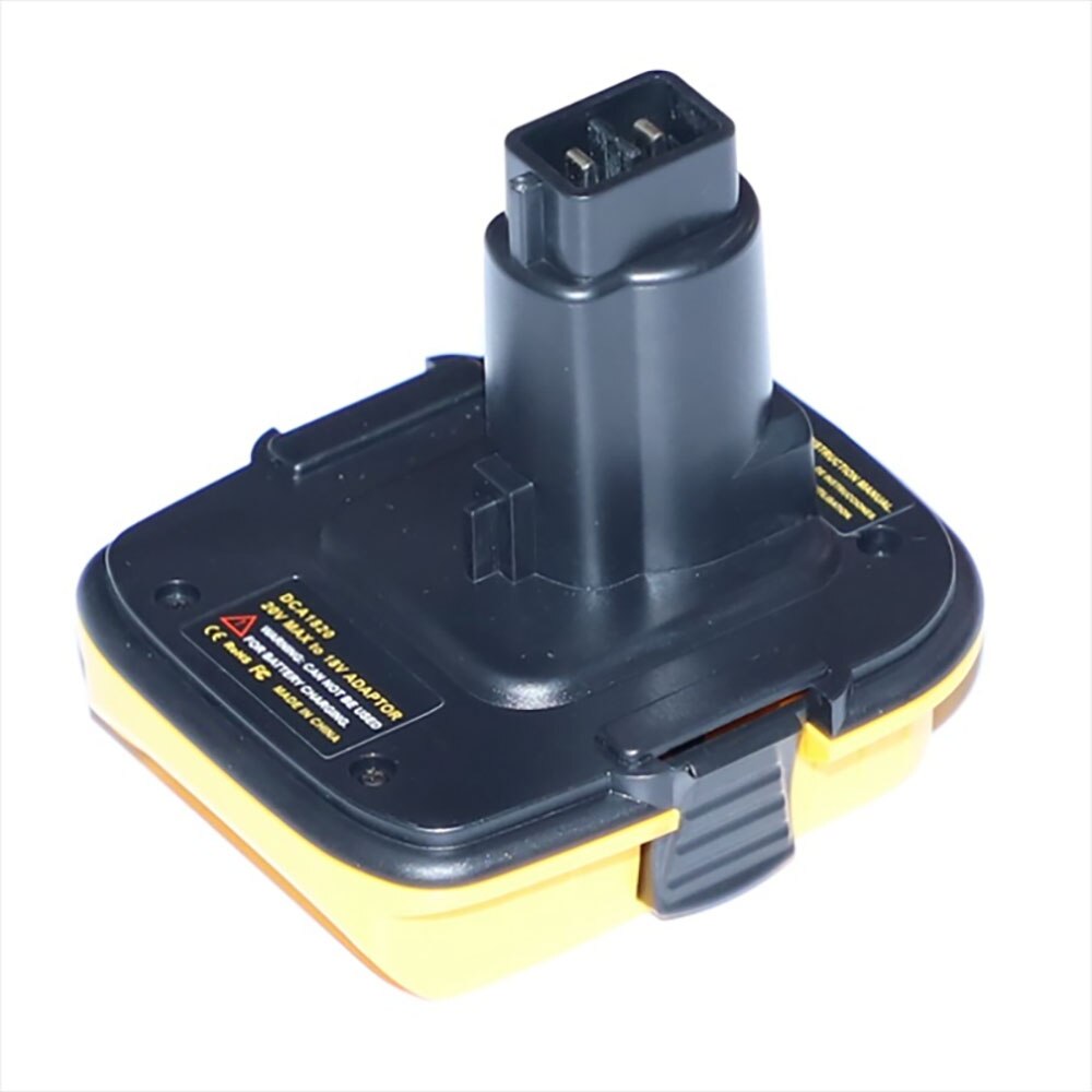 Adaptador DCB200 DM18M etc. Convertidor Utiliza batería de iones de litio Dewolt 18V en Makita Milwaukee Busch Ryobi Hitache Metabo Worx Alex herramienta: DCA1820