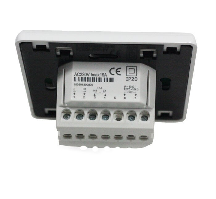TF Series E51.716 Weekly Programming Thermostat with LCD screen Highly Recommends on the Russia and UK market