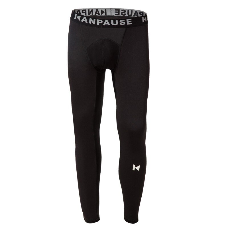 Kanpause Mannen Drip-Droge Panty Broek Looptraining Broek Compressie Ademende Sportkleding: 1698PB / L