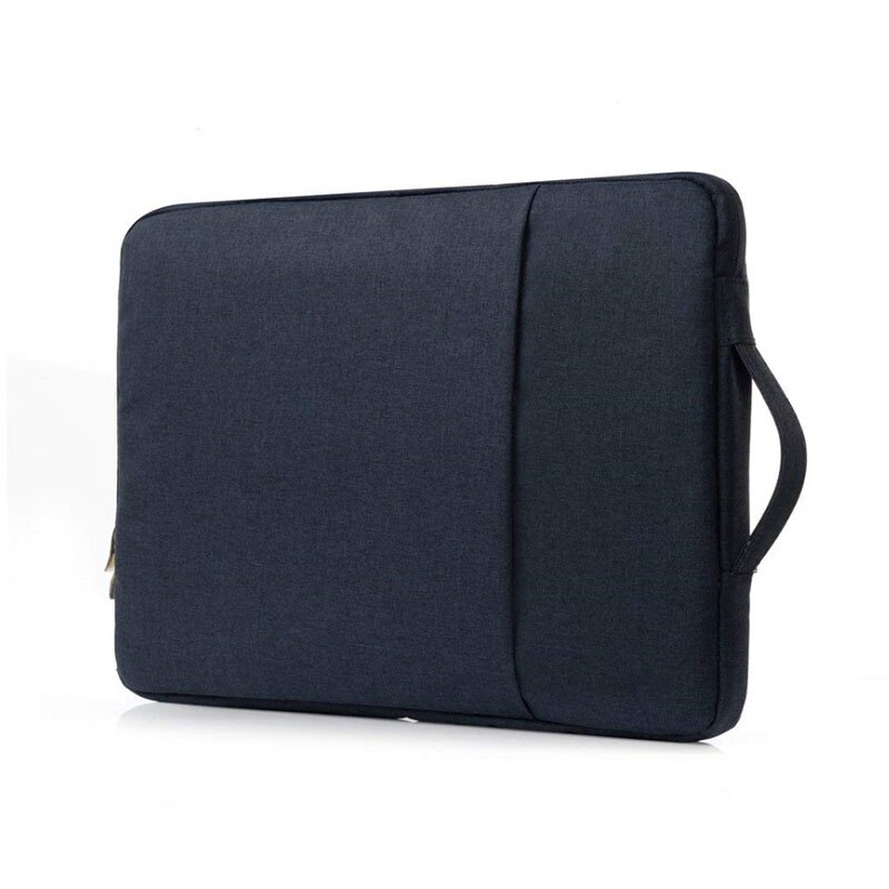 Tablet Sleeve Bag for iPad Pro 11 & 10.2 Gen - Waterproof, Shockproof, Cotton Fabric: Dark Blue