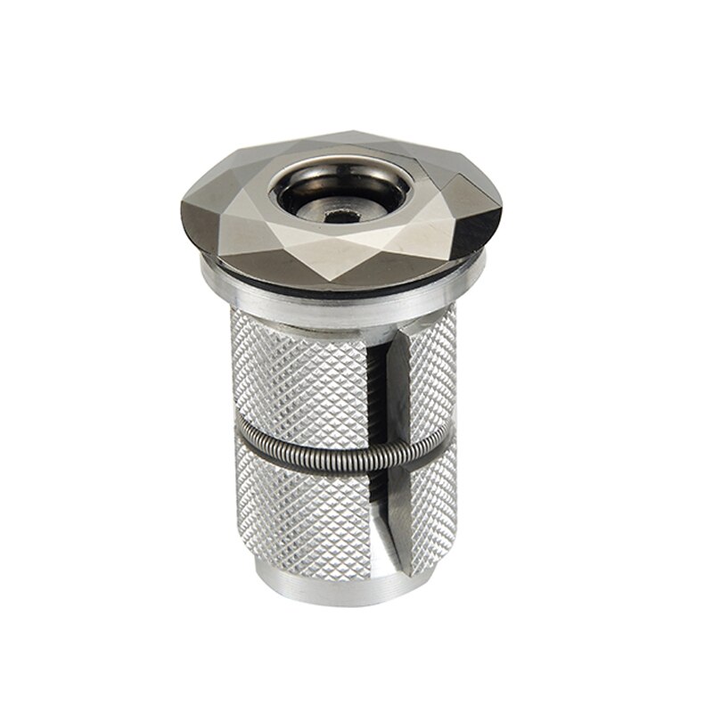 Krsec Fiets Stem Top Cap Aluminiumlegering 1-1/8 &quot;Fiets Expander Top Cap Headset Expander Schroef Voorvork end Plug Bike Deel: Titanium ExpanderTop