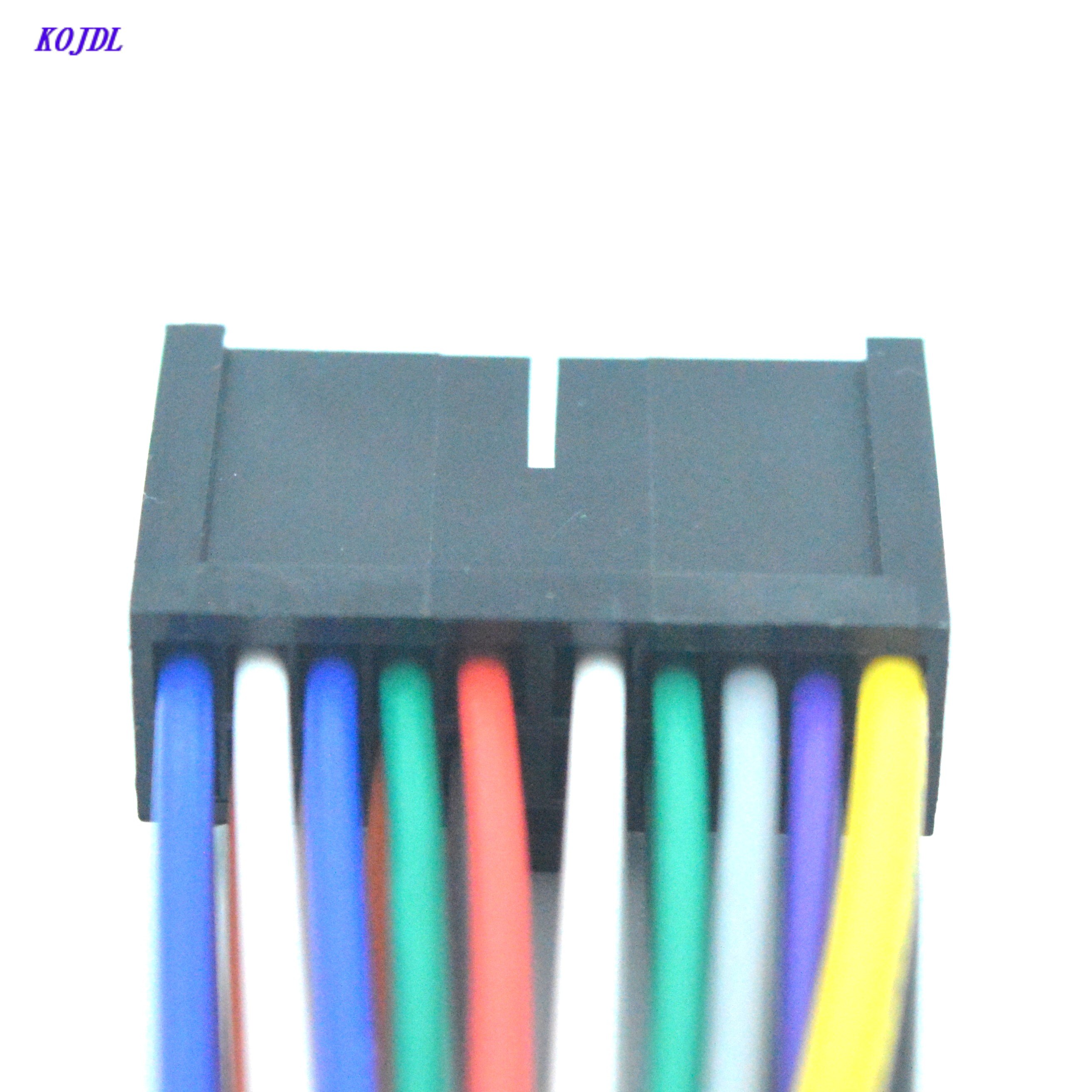 Car 20Pin CD/DVD Universal Head Unit Stereo Audio Radio Wiring Harness Cable Connecter Plug for Aftermarket Radio Accessories