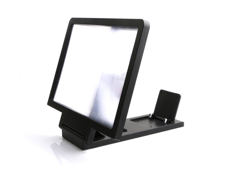 3D Screen Versterker Mobiele Telefoon Vergrootglas HD Stand Voor Video Movie Vouwen Screen Vergrote Ogen Bescherming Houder: Default Title