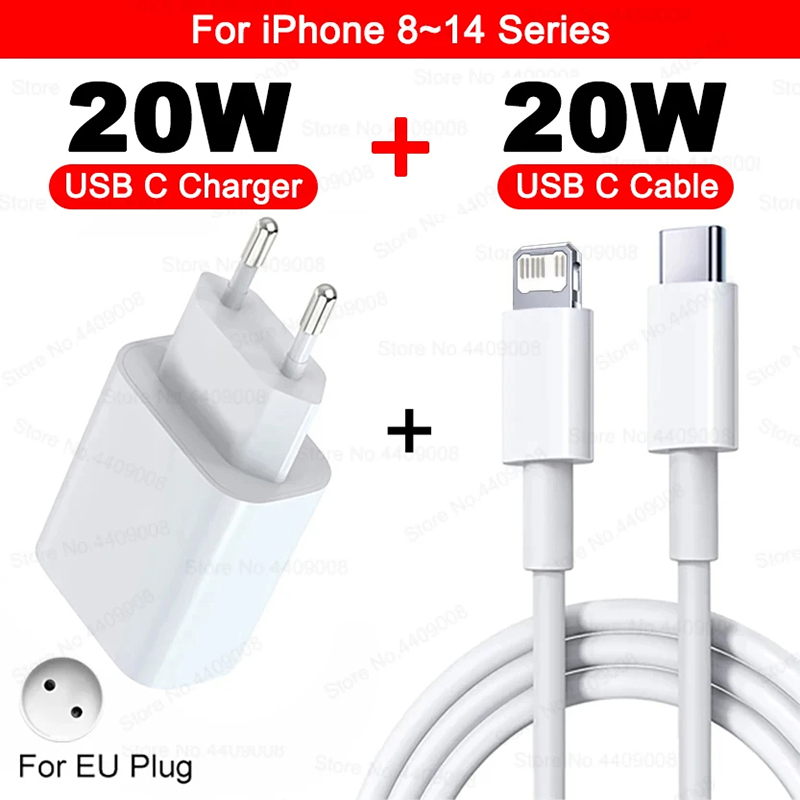 Pd 20w hurtigladende usb c-lader til eple iphone 15 14 13 12 11 16 max Plus type c-ladekabel, lader, telefontilbehør: Uk