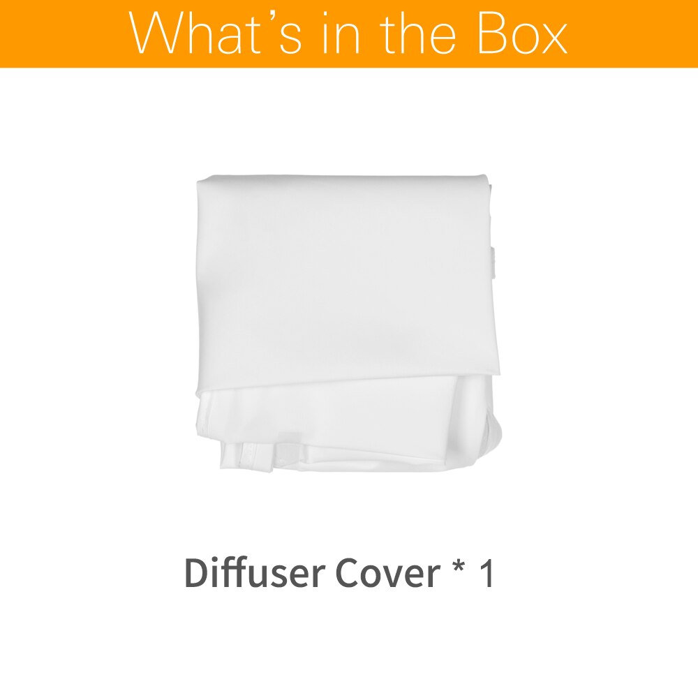 Studio Photogrphy 60 "150Cm Wit Zwart Reflecterende Verlichting Licht Paraplu Diffuser Cover (Diffuser Cover Alleen)
