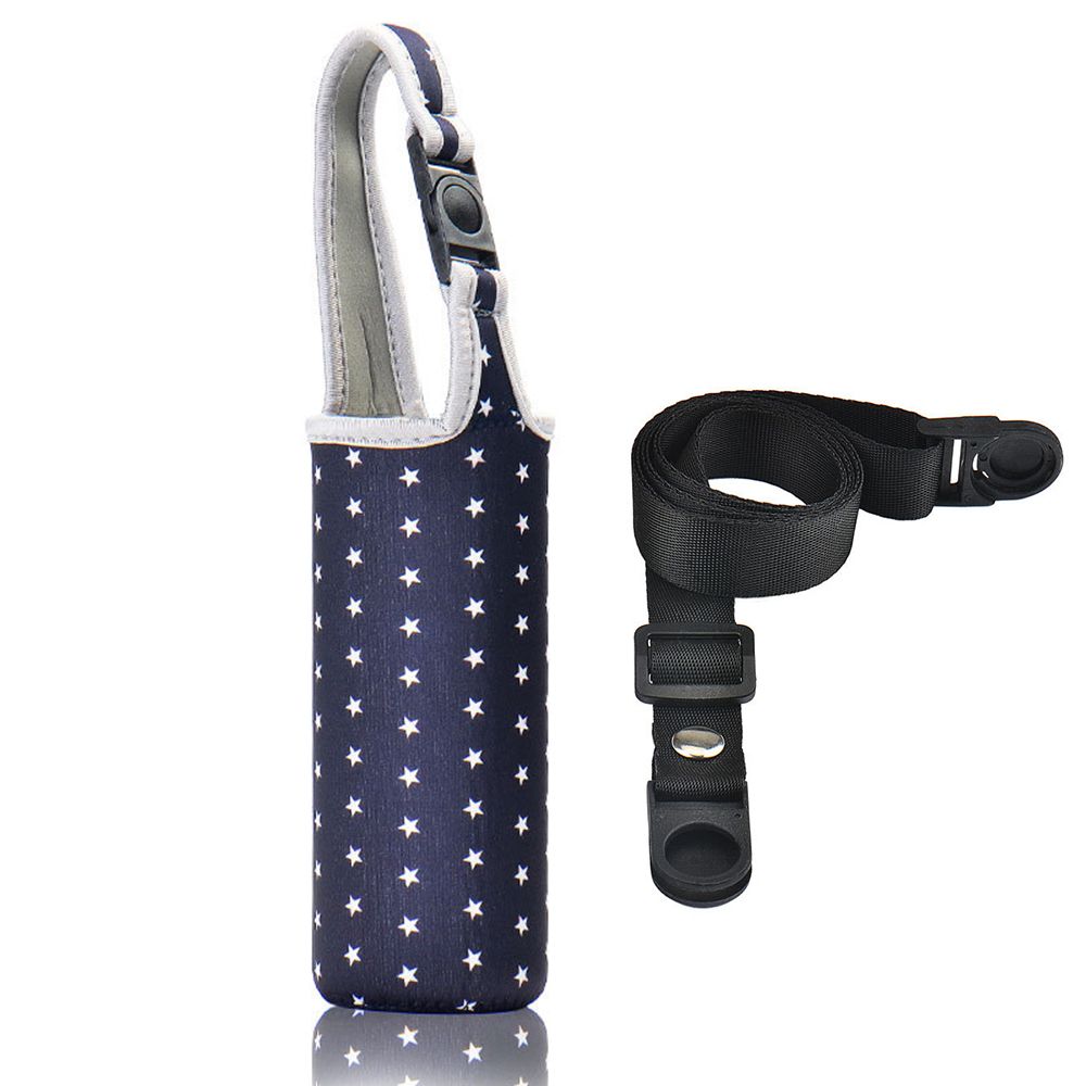 Universal bolsa de garrafa de água saco térmico de alta capacidade isolado saco térmico viagem ao ar livre acampamento caminhadas: Cáqui escuro