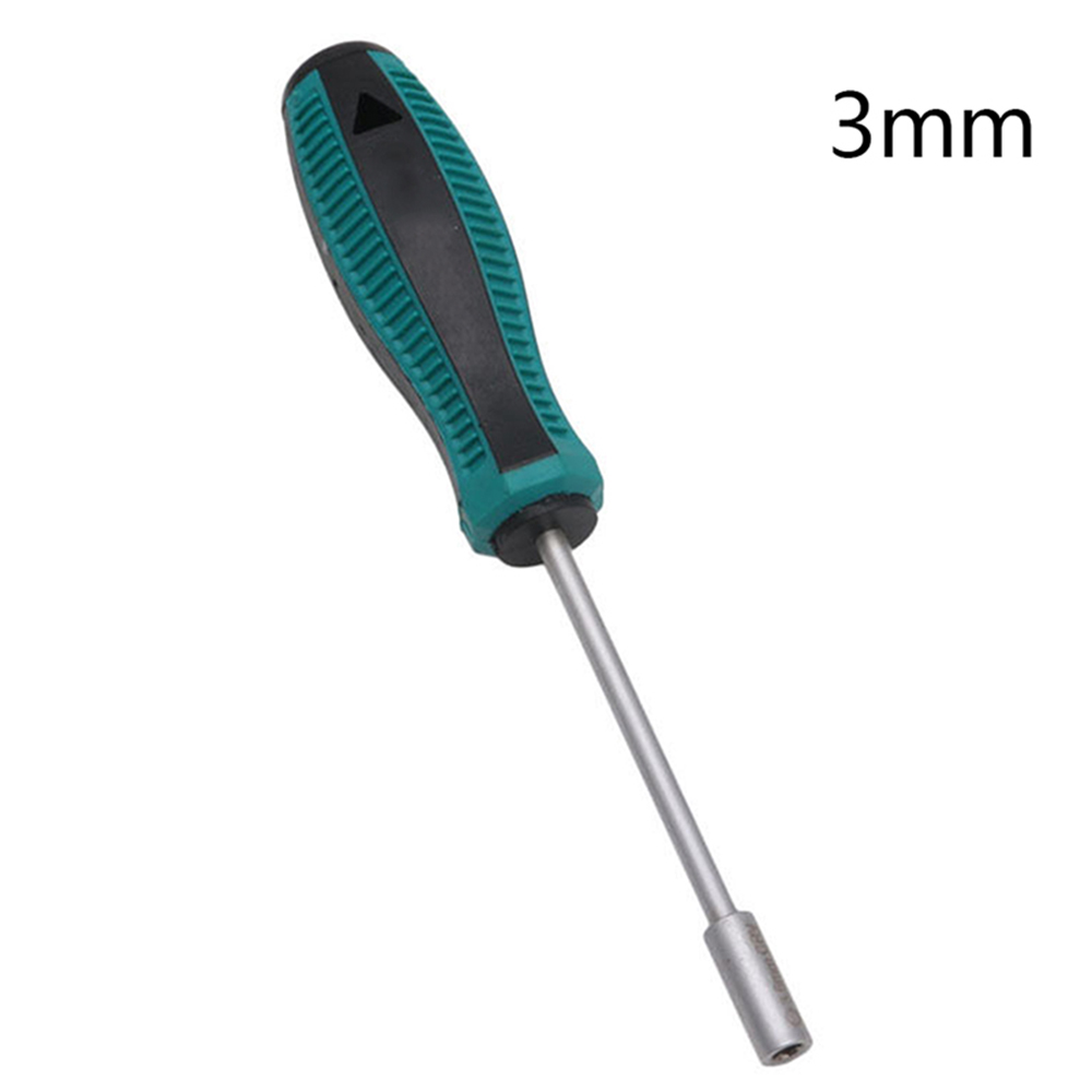 Destornillador de llave de tubo de Metal, herramienta de mano de 3mm-8mm, tuerca hexagonal, destornillador,: 3.0mm