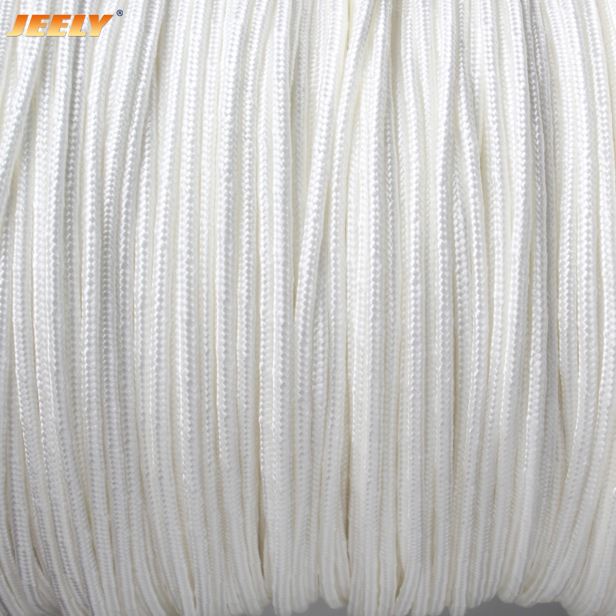 JEELY-Cuerda de manga exterior de poliéster con núcleo de fibra UHMWPE, 50m, 2,1mm, 250kg